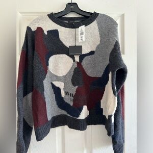 Skull cashmere sweater